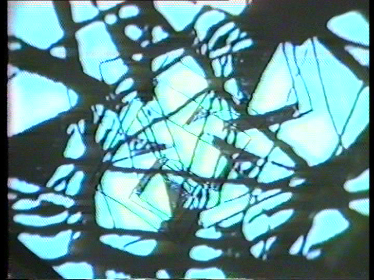 Strukturen V, 1981, Videostills © Franz Buchholz
